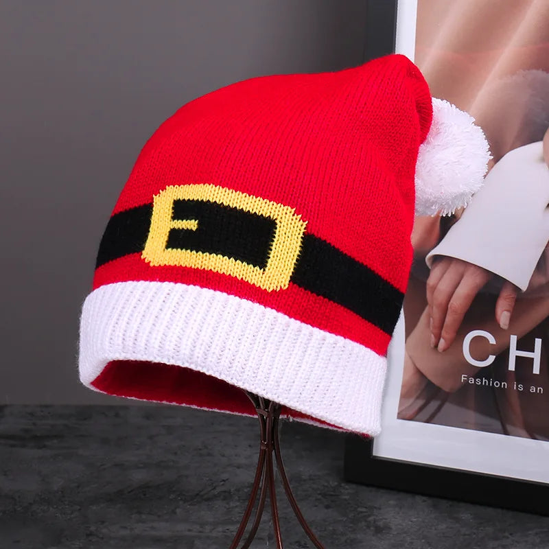 Christmas Cozy Hat Flip-Up Ear Design