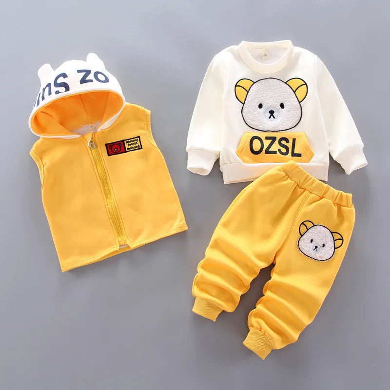 MOMSTAG Autumn Winter Warm Baby Girl Clothes