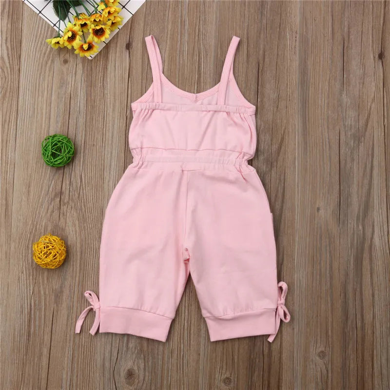 Sleeveless Sling Bodysuits for girls