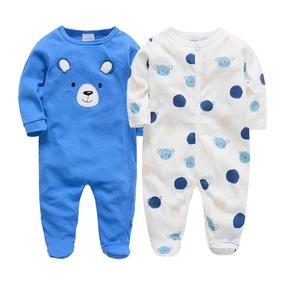 2 Pcs Romper for baby boys and girls