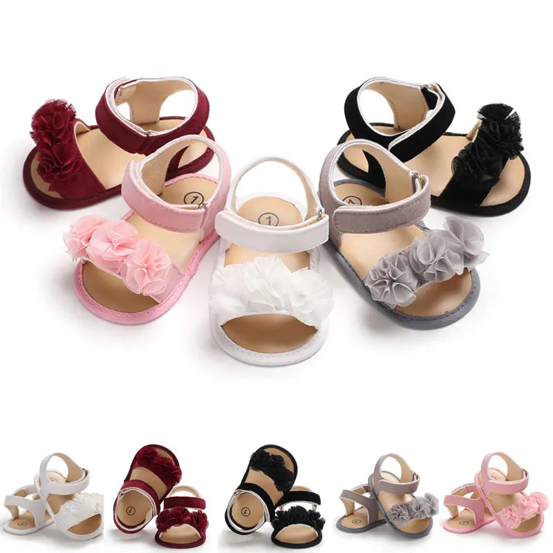 Infant Princess Floral Sandals