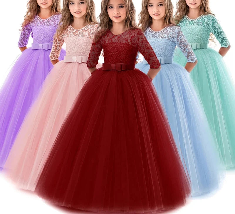 Girls Party Wear Christmas Dress