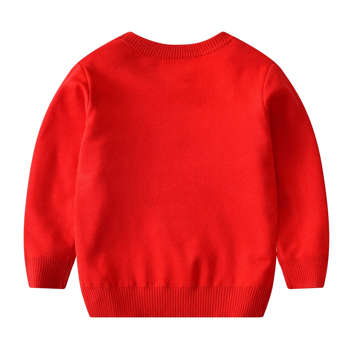 Reindeer Jacquard Kids Knit Sweater