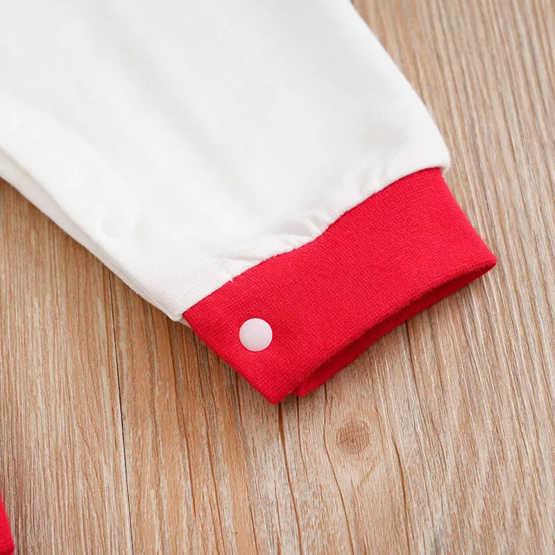 3D Reindeer Baby Jumpsuit – Christmas