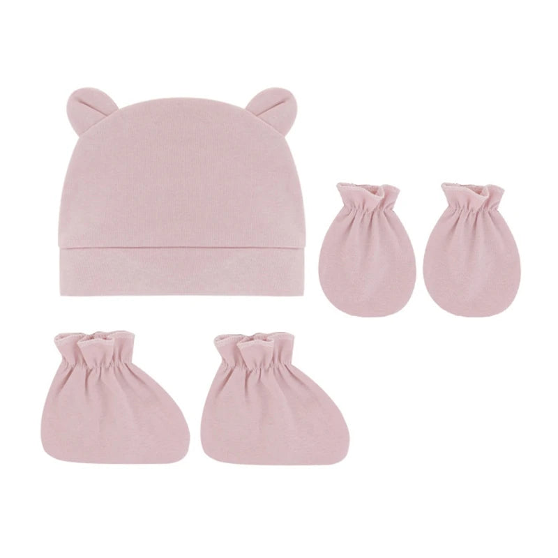 Mittens, Socks and Warm Beanies Cap for babies