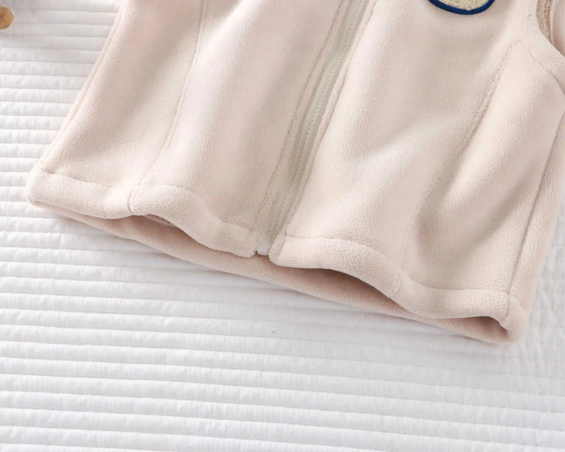 Kids Fleece Zipper Vest Coat