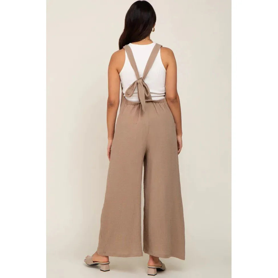 MOMSTAG Postpartum Wide-Leg Cargo Pants