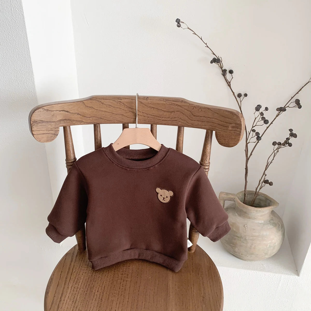 Baby Cotton Fleece Lined Sweatshirt