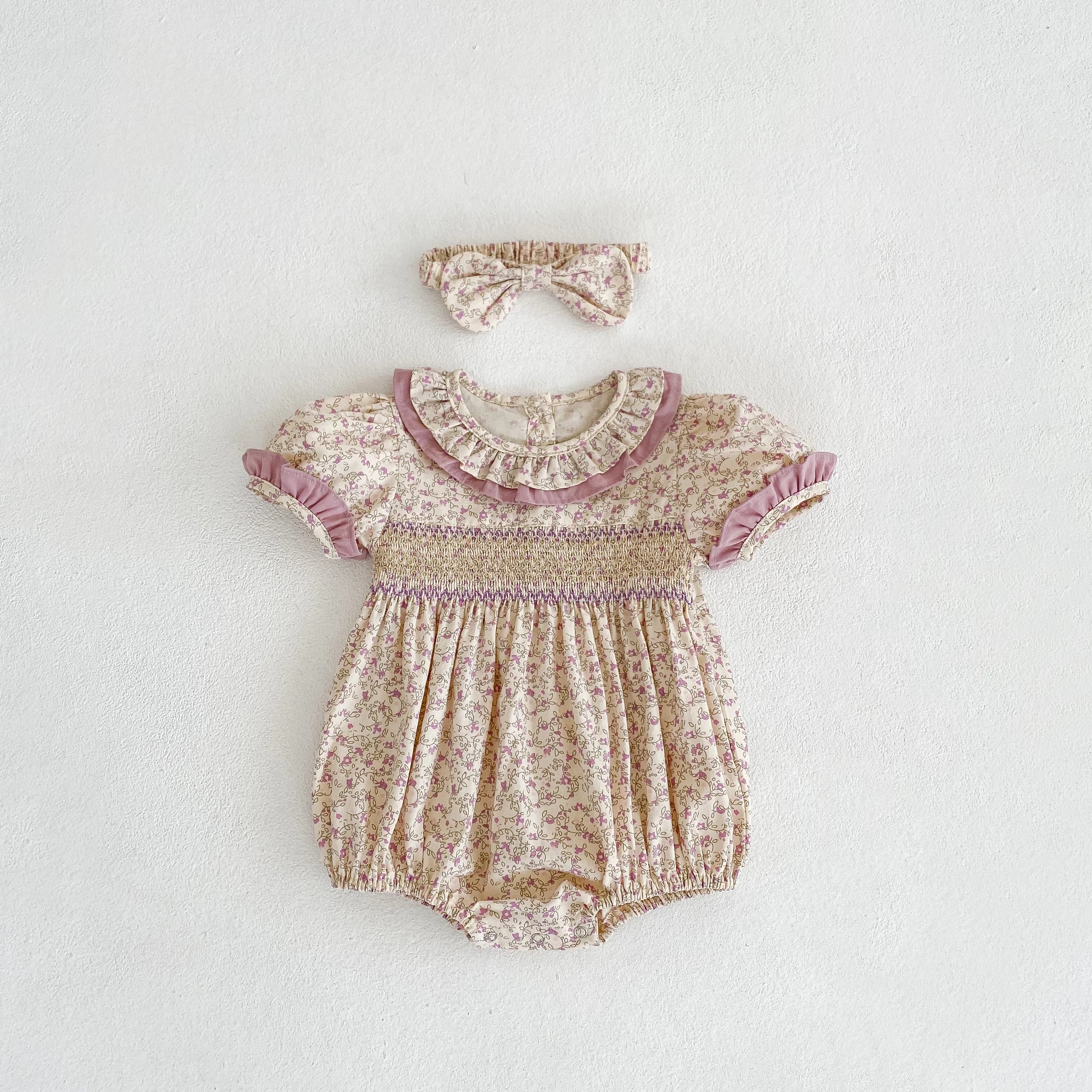 Lace Floral Toddler Girl Dress Family Matching Sister Outfit