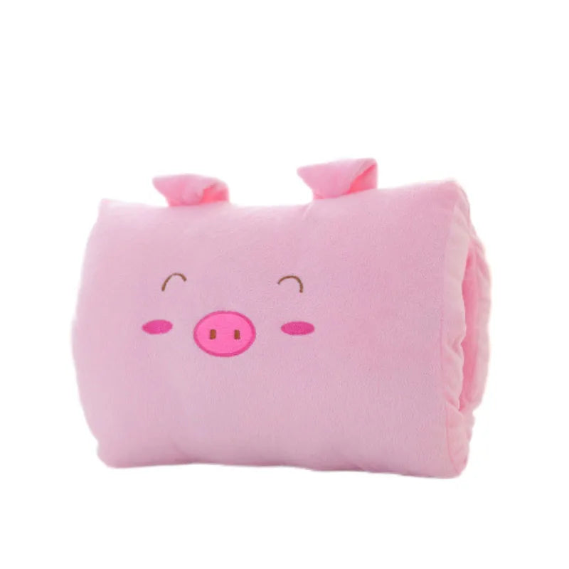 Animal Plush Hand Warmer Pillow Cushion