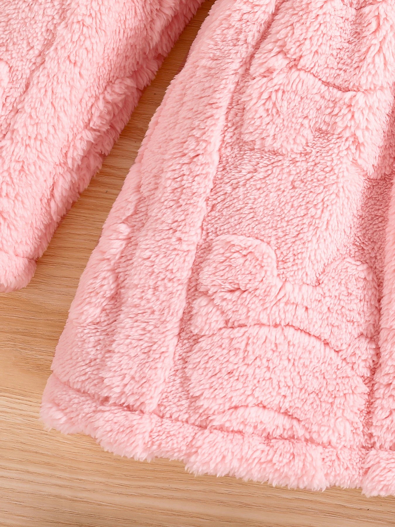 Pink Princess Fleece Winter Coat