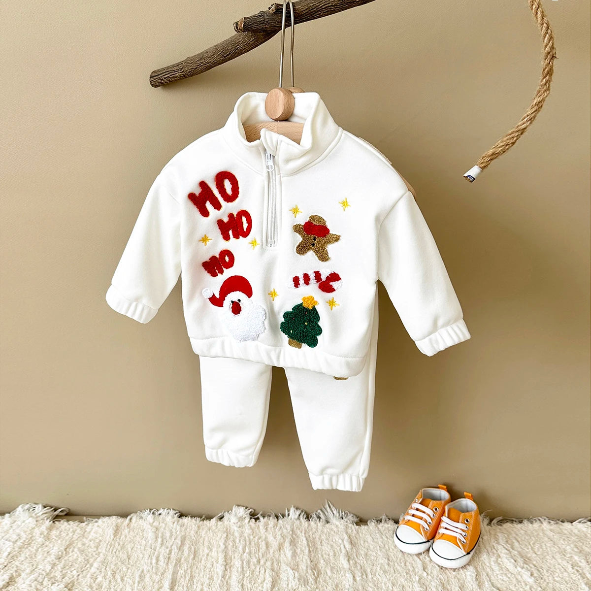 Baby Top + Pants Christmas Sportswear Toddler Set