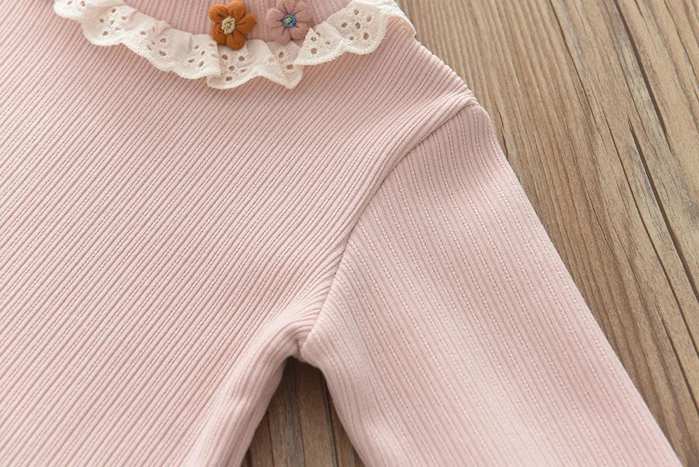 Girls Winter Turtleneck Top