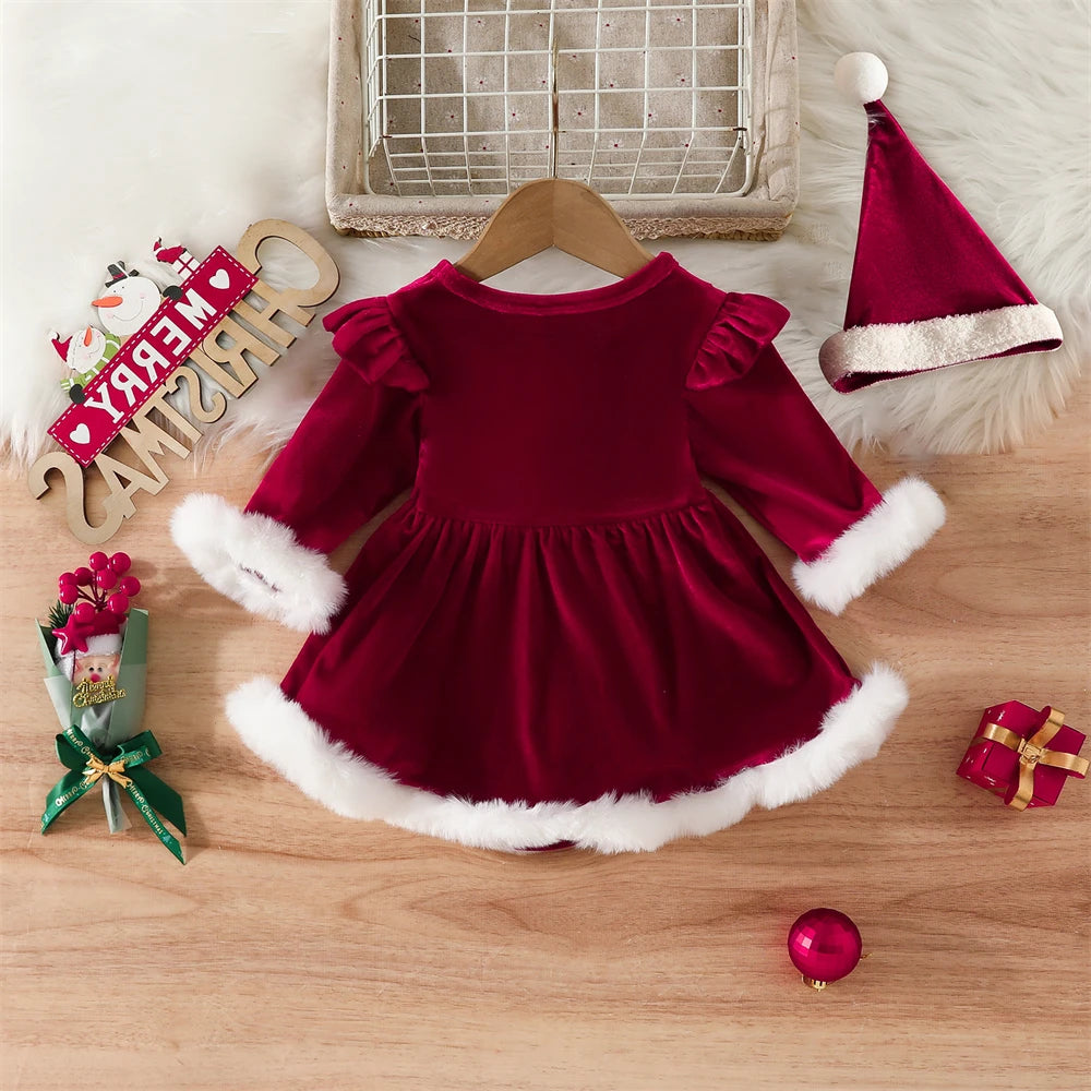 MOMSTAG My First Christmas Baby Girl Dress