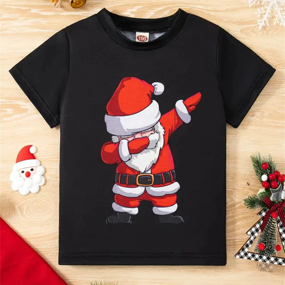 MOMSTAG Christmas Santa Claus 3d Print Tee Shirt