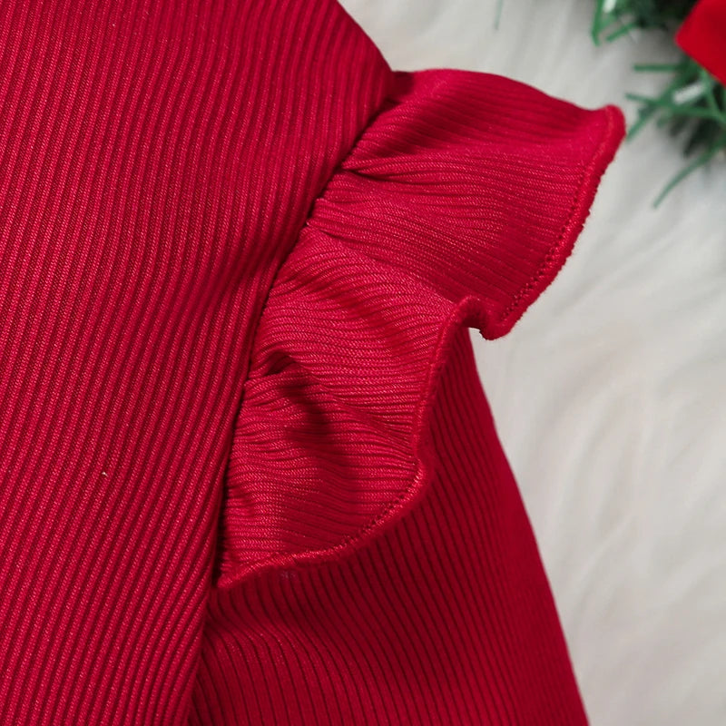 Christmas Girls Princess Dress 2025