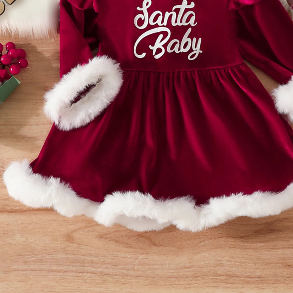 MOMSTAG My First Christmas Baby Girl Dress