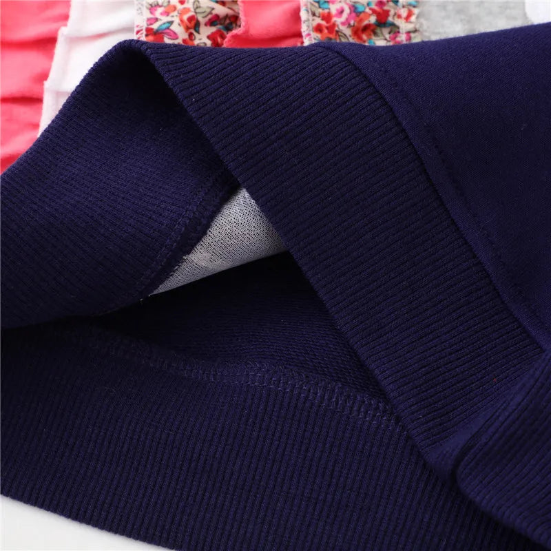 Unicorn Frill Girls Cotton Sweatshirt