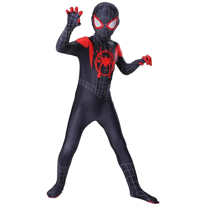 MOMSTAG Kids Spider-Man Cosplay Fantasy Costumes Jumpsuit