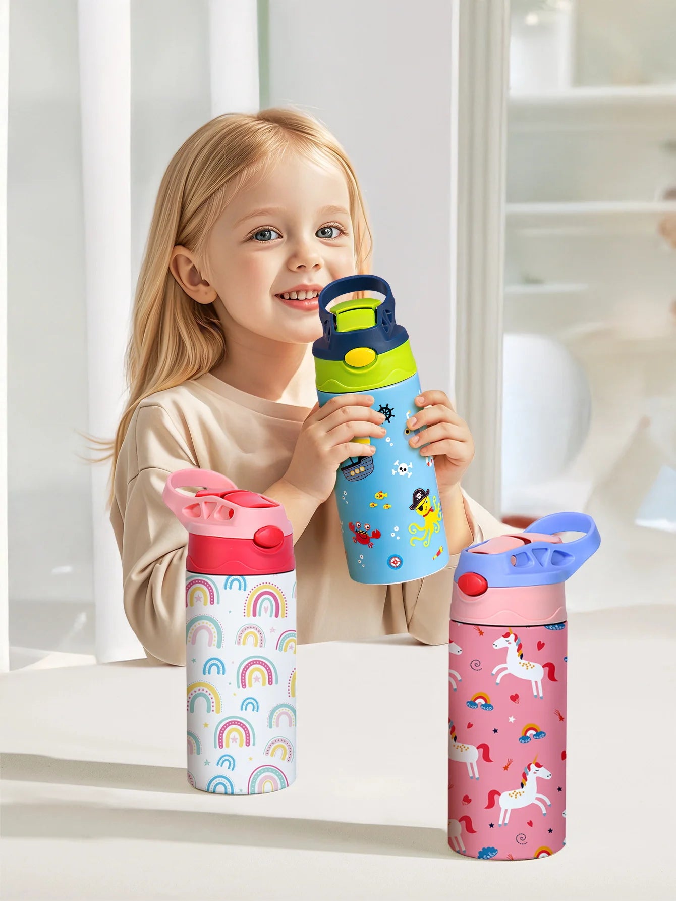 Thermos Cup Stainless Steel Insulated Bottle for Children