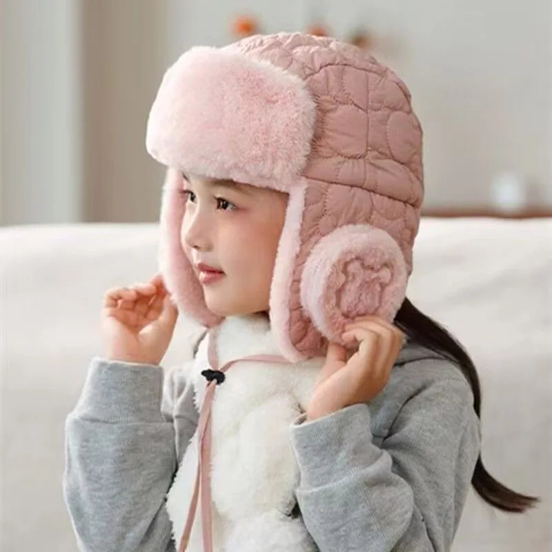 Baby Winter Ear Protection Knit Hat 0–24M