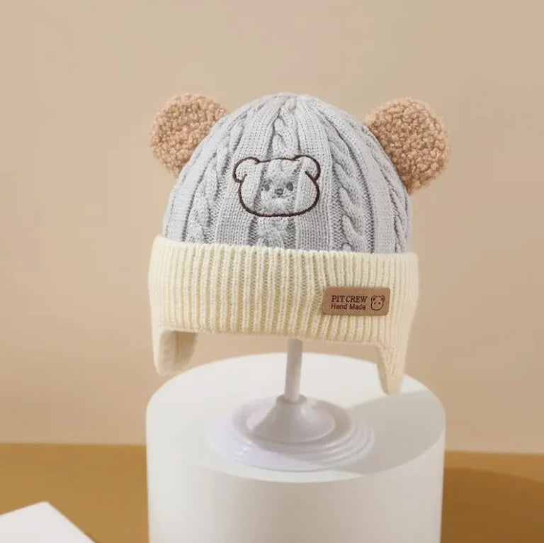 Baby Bear Winter Knitted Hat