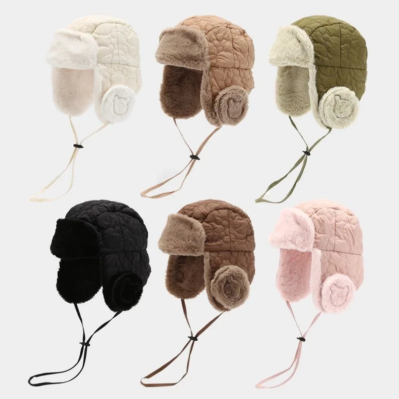 Baby Winter Ear Protection Knit Hat 0–24M