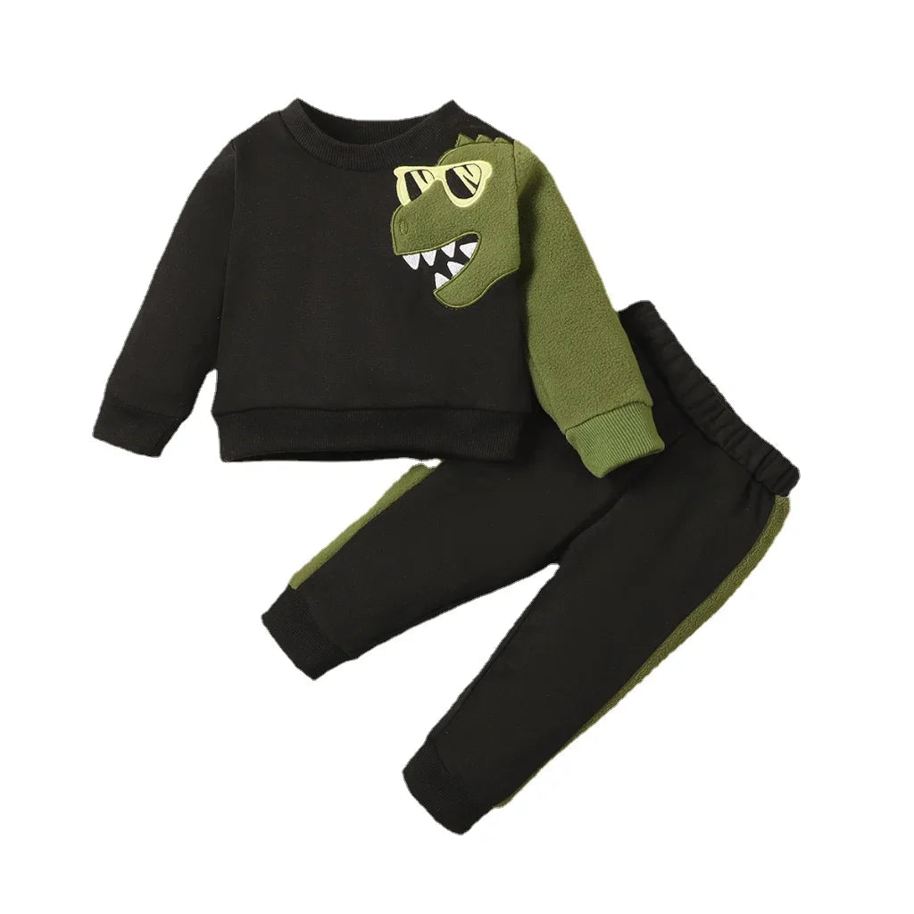 Baby Boys Cool Dinosaur Outfit Set 3–24M