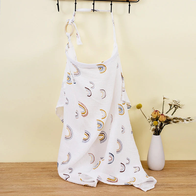 Adjustable Cotton Baby Feeding/Nursing Covers