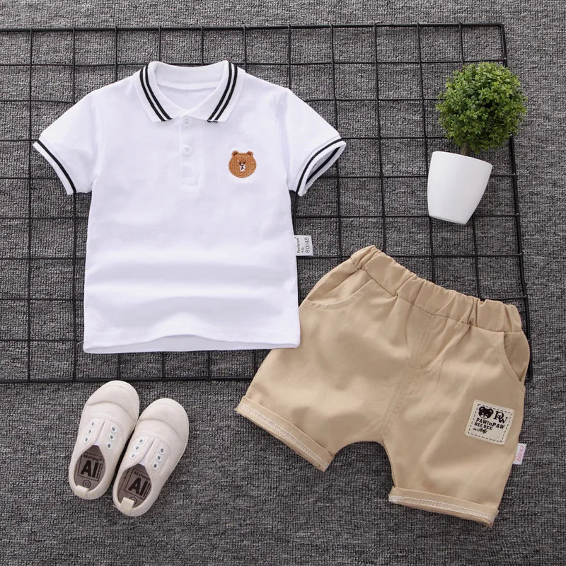 Baby Boy Polo Shirt + Short