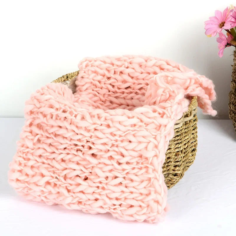 Newborn Article Wool Blanket - Photography Props