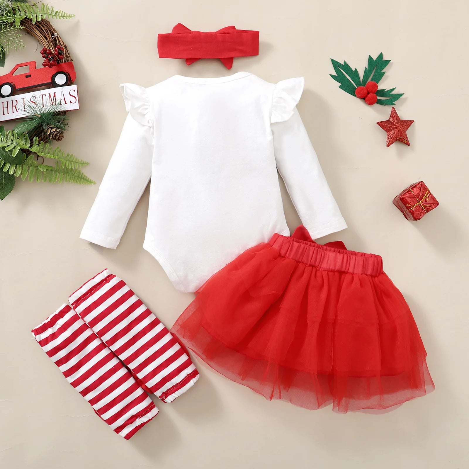 Christmas Cute Cotton Outfit Set
