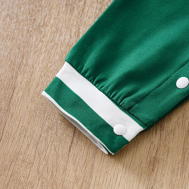 Baby Christmas Cartoon Long Sleeve Onesie