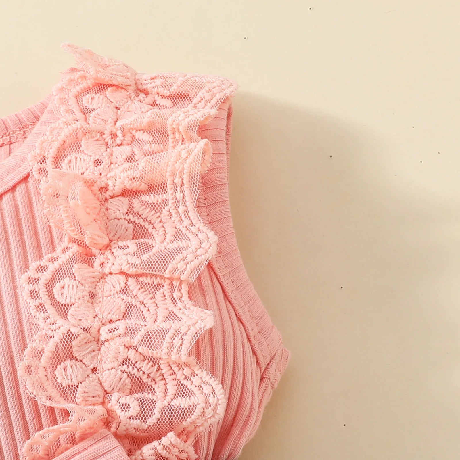 Baby Girl Dress Sleeveless Lace with Headband