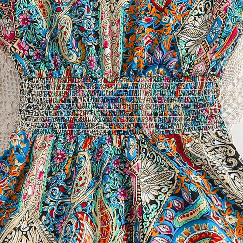 Floral Print Summer Dress for Girls