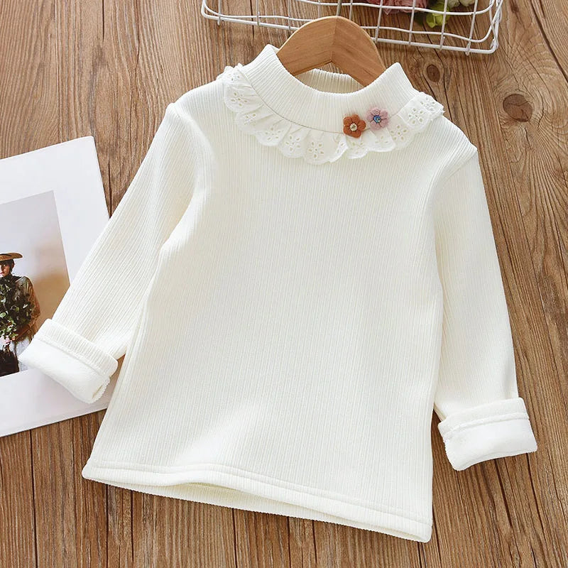 Girls Winter Turtleneck Top