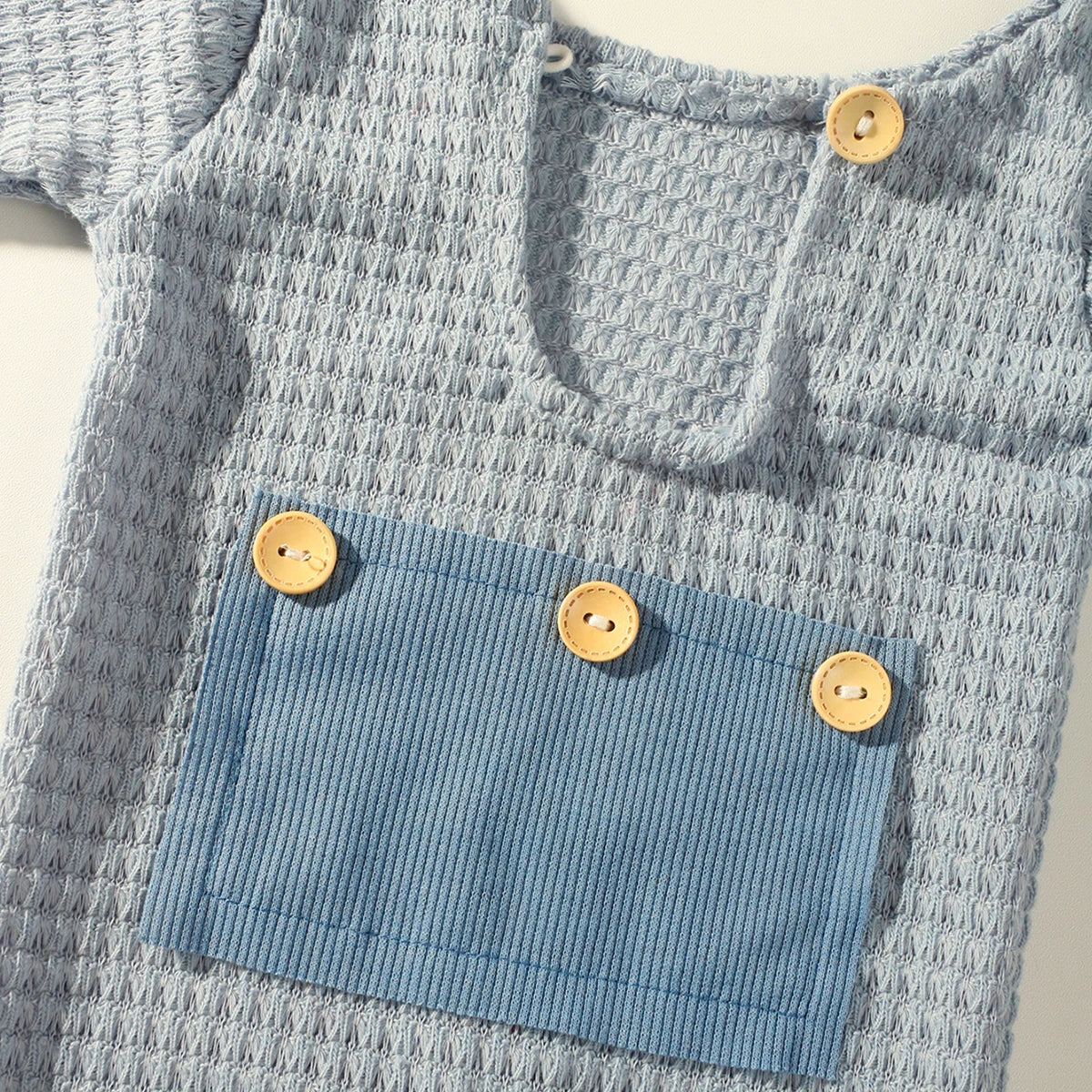 Crochet Newborn Outfit — Romper and Sleepy Hat Knit Set