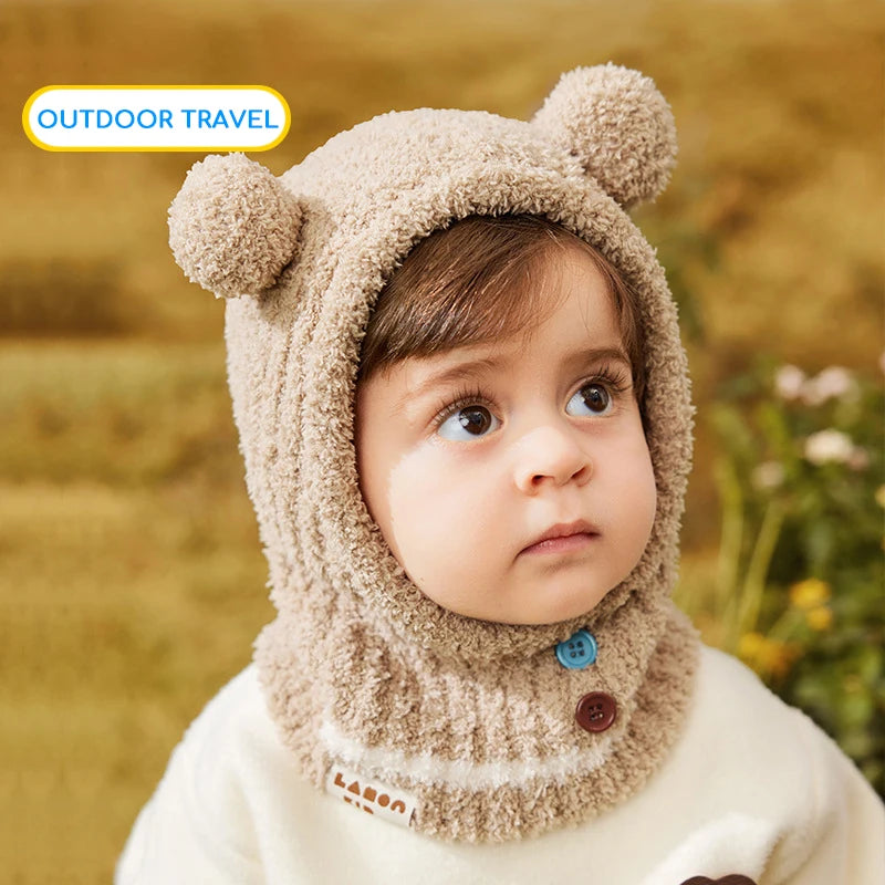 Winter Kids Cute Balaclava Hat