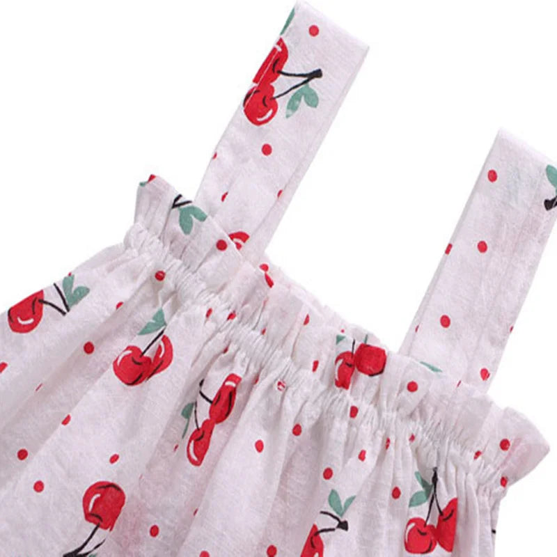 2Pcs/Set Thin top & shorts Clothes for baby girls