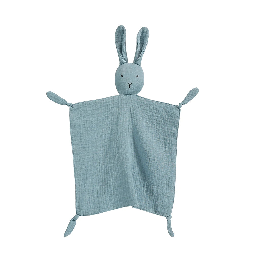 Muslin Baby Comforter – Soft Cotton Soothe Blanket & Sleep Toy