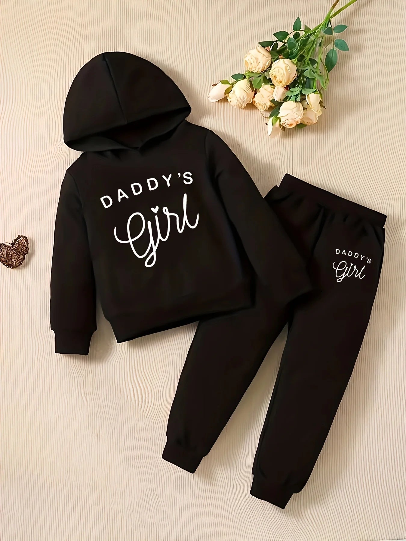 Baby Girl “Daddy’s Girl” Hoodie Set
