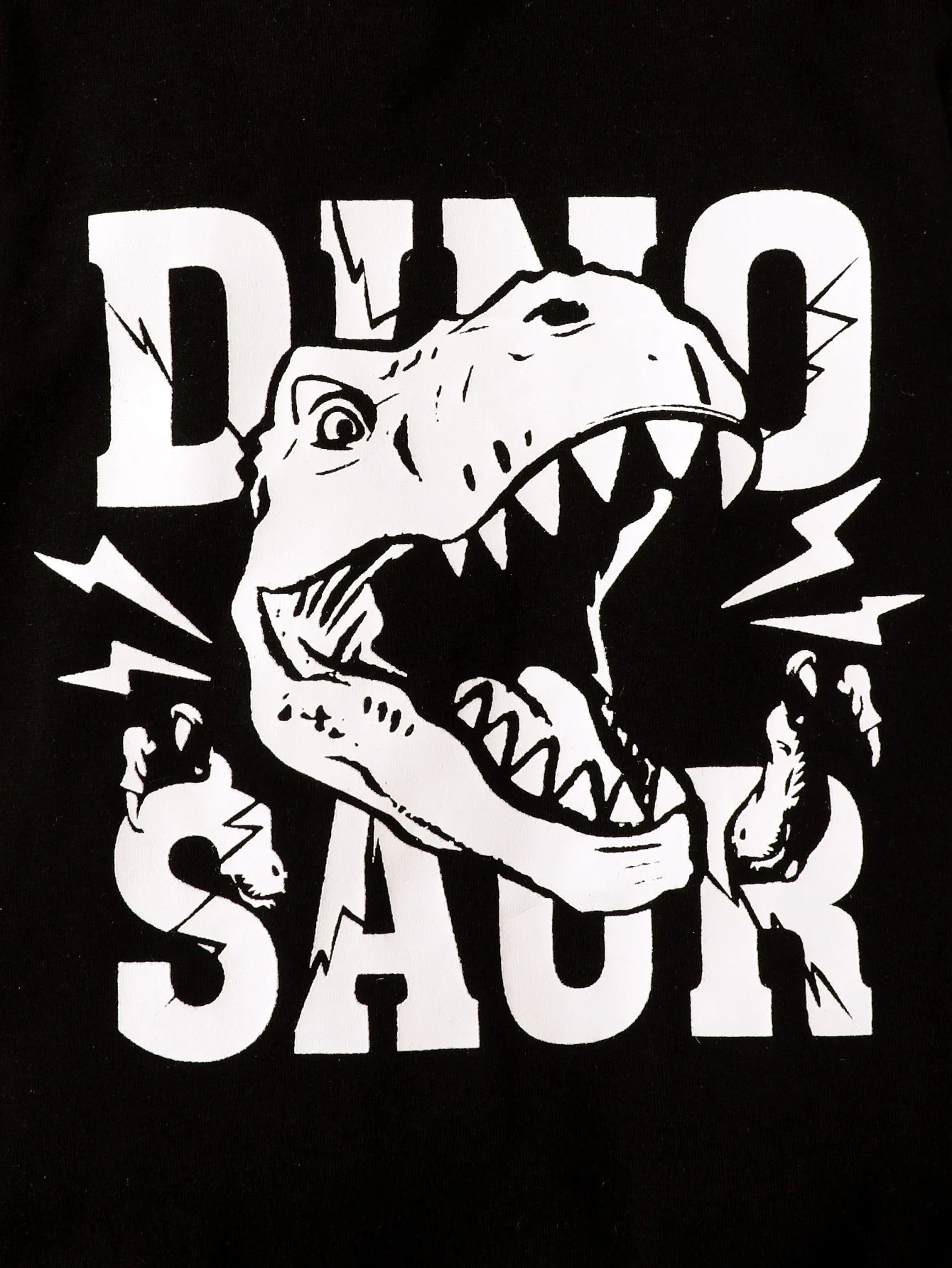 Baby Dinosaur Graphic Hoodie 2-Piece Set