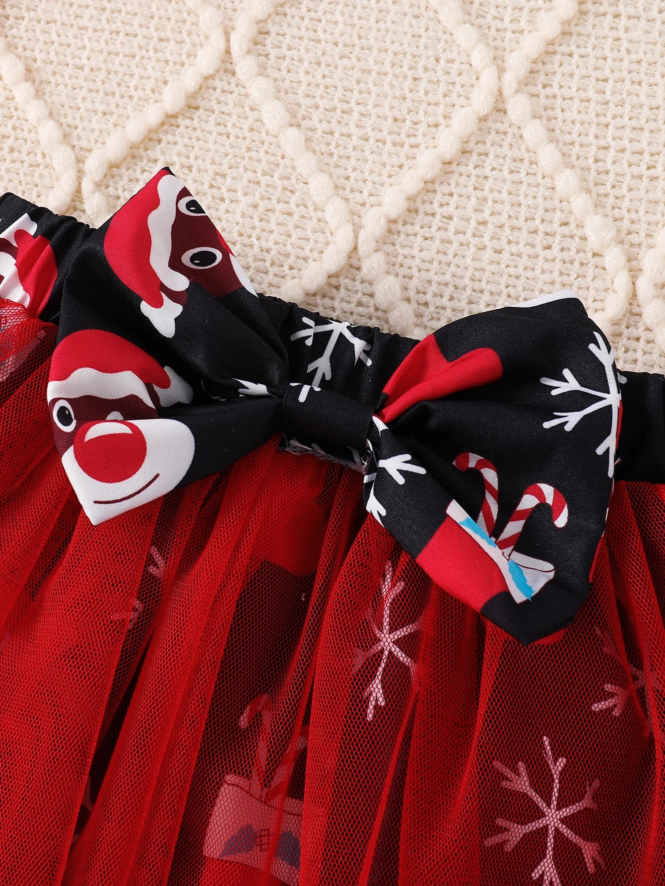 First Christmas Baby Girl Party Outfit Set