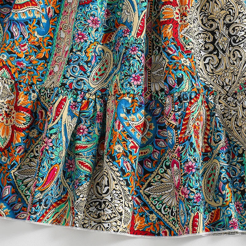 Floral Print Summer Dress for Girls