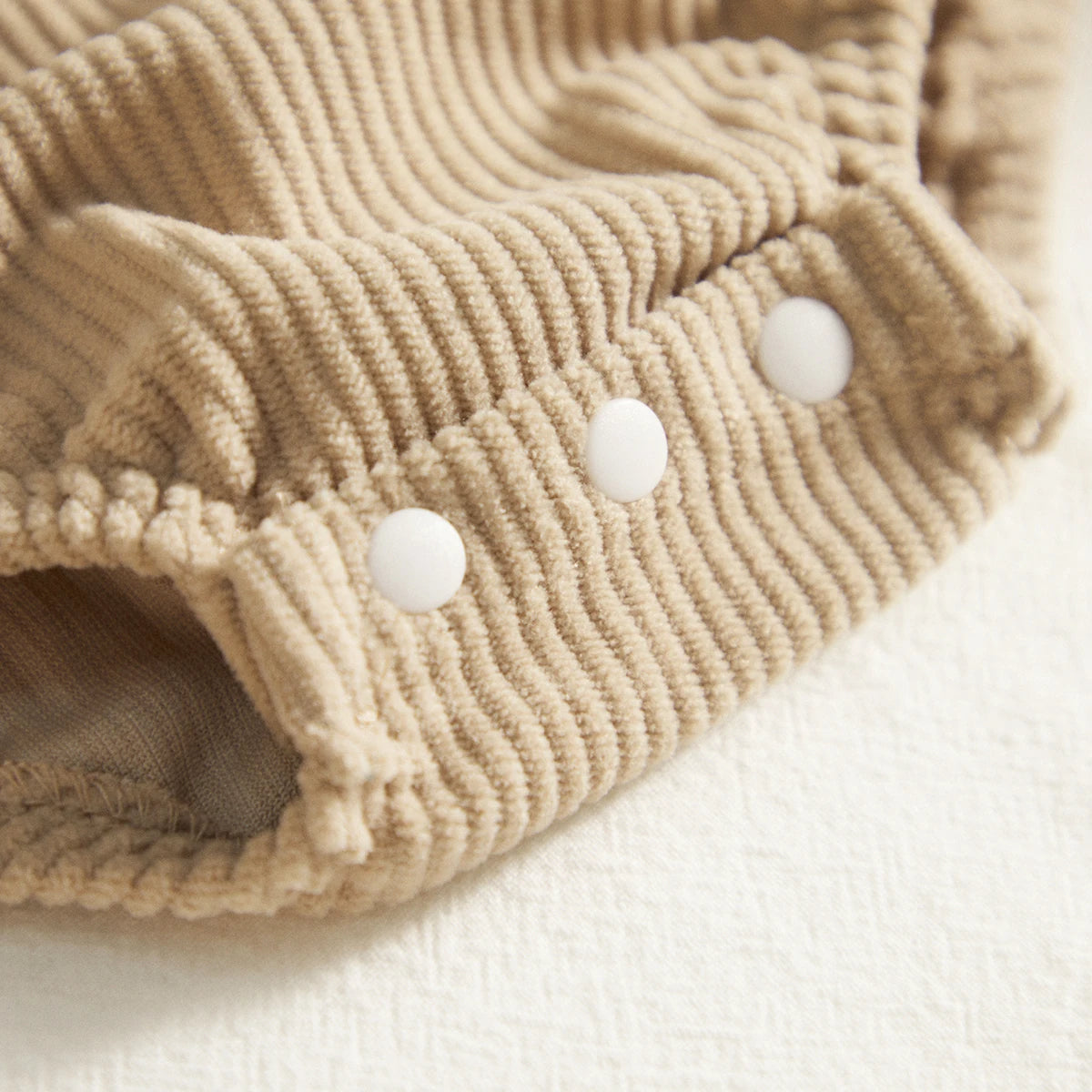 Christmas Corduroy Baby Romper 0-18M