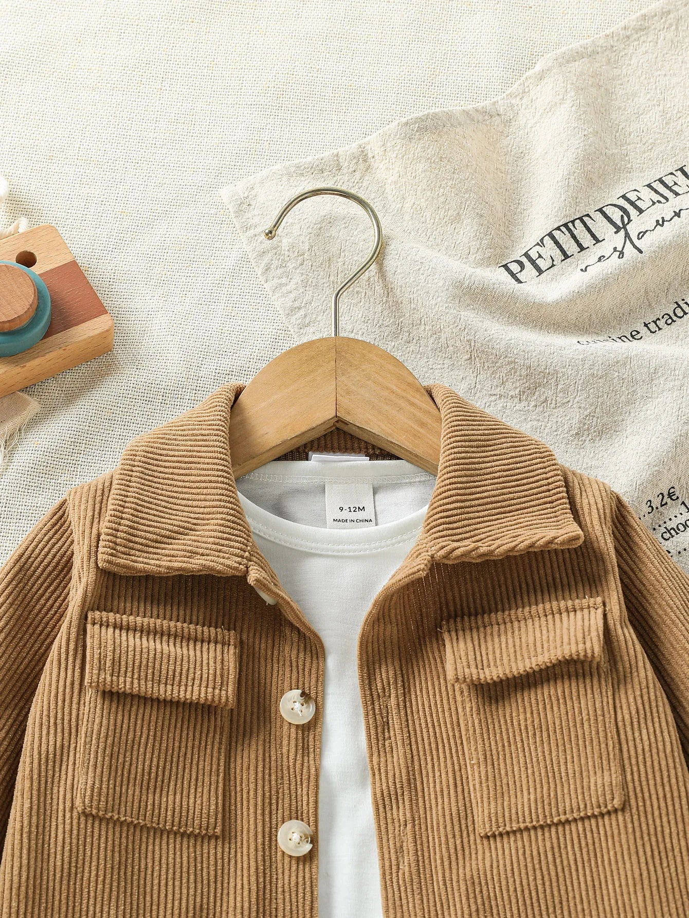 Baby Boys Solid Two Piece Outfit Set 3–24M