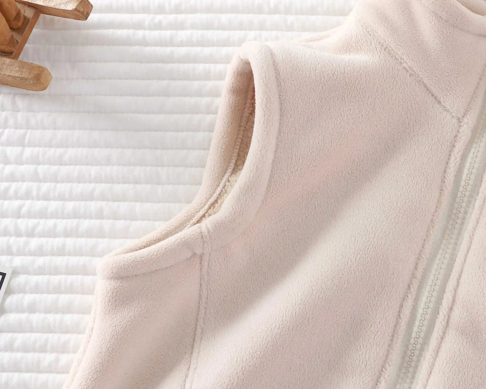 Kids Fleece Zipper Vest Coat