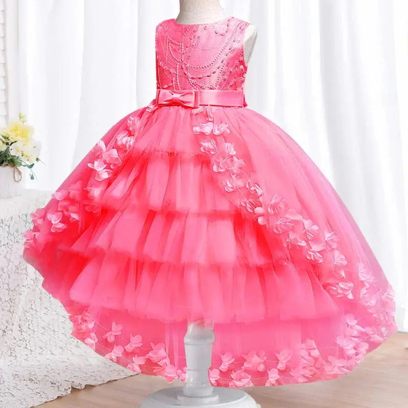 New Year Christmas Party Sticker Tailcoat Flower Dress