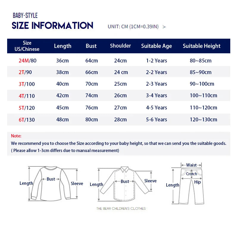 Kids Hooded Vest Winter 1–6Y