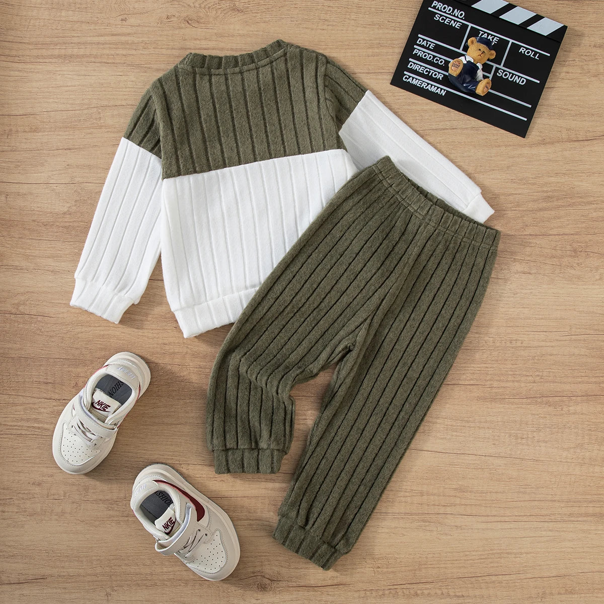 Boys Winter Knit Sweater Pants Set